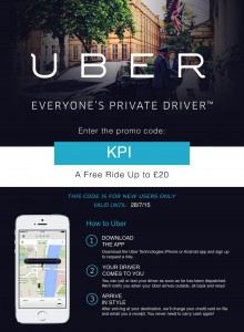 Uber KPI Offer