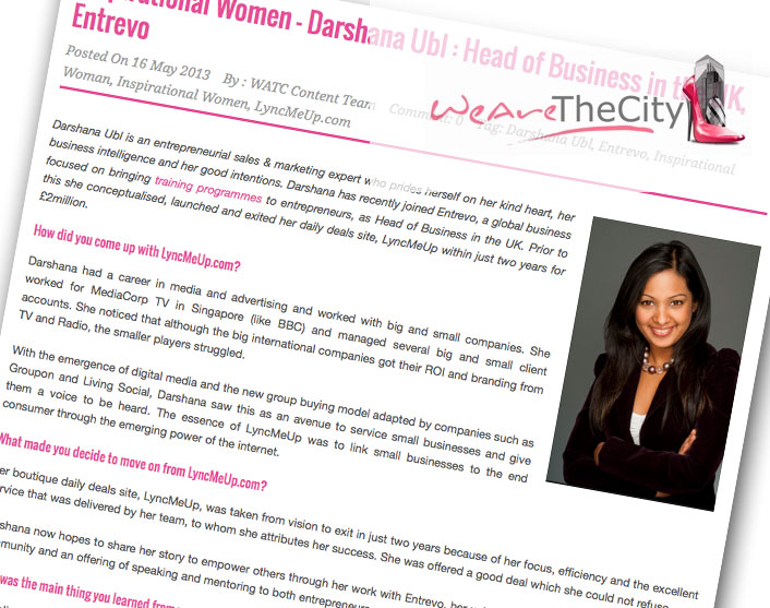 Women in the City - Inspirational Women Article